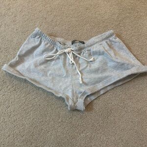 Brandy Melville Light Gray Athletic Shorts